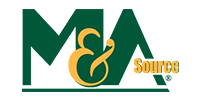 The logo of m-a-source in green and yellow with white background